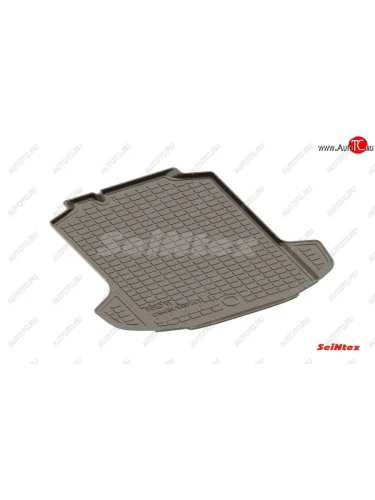 Коврик в багажник SeiNtex (полимерный) (Origin/Respe) Volkswagen Polo Mk6 лифтбек (2020-2022)