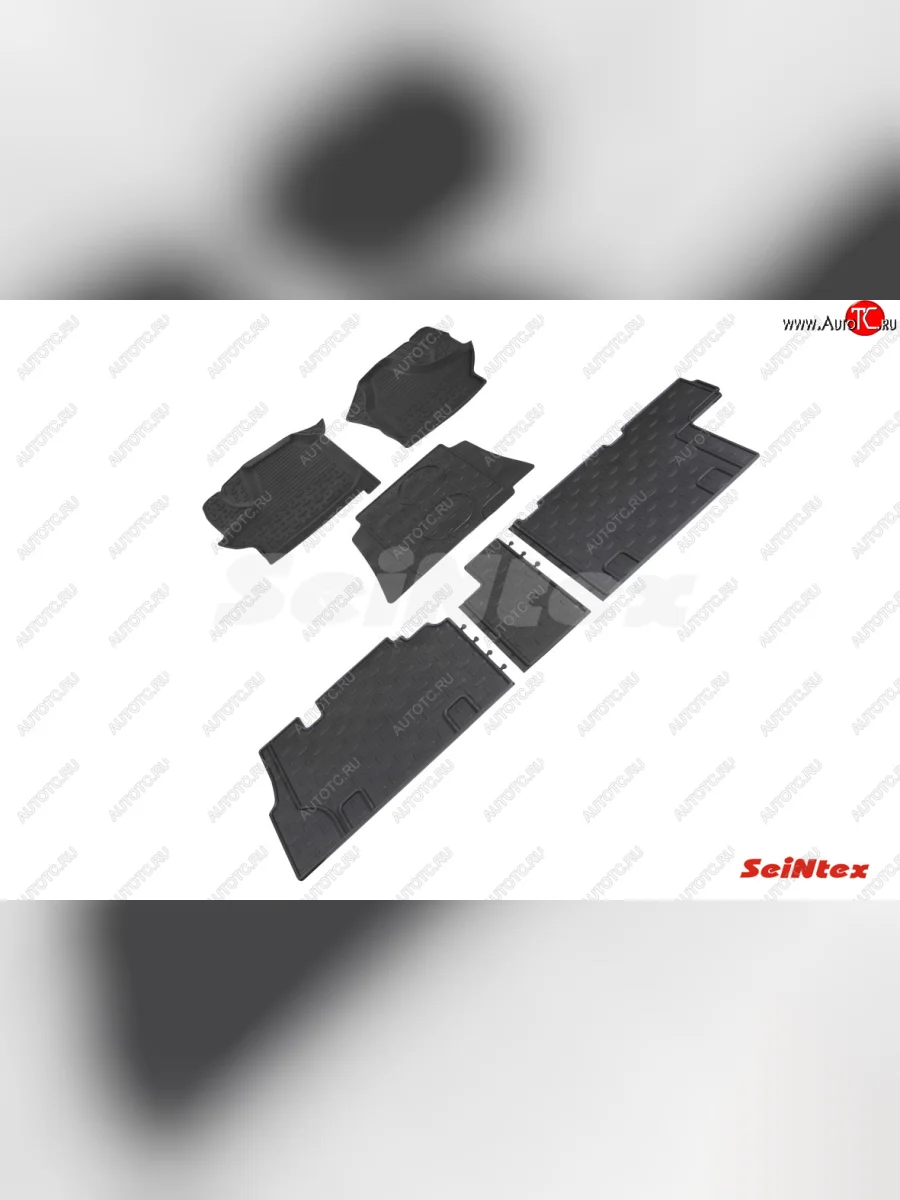 Коврики в салон SeiNtex (резина, высокий бортик)  ГАЗ ГАЗель Next (2014-2025) A21,A22, С41, С42, Фермер  в Самаре Самарской области