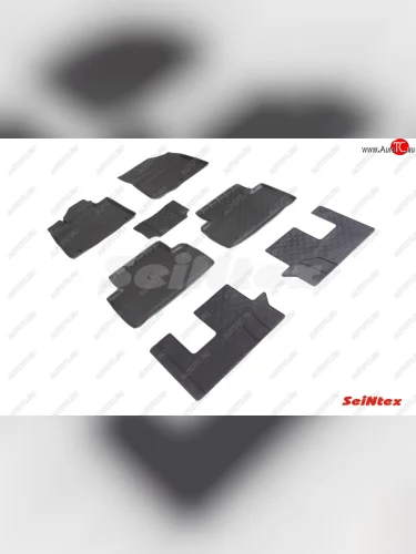 Коврики в салон SeiNtex (резина, высокий бортик) KIA Sportage  4 QL (2018-2022) рестайлинг