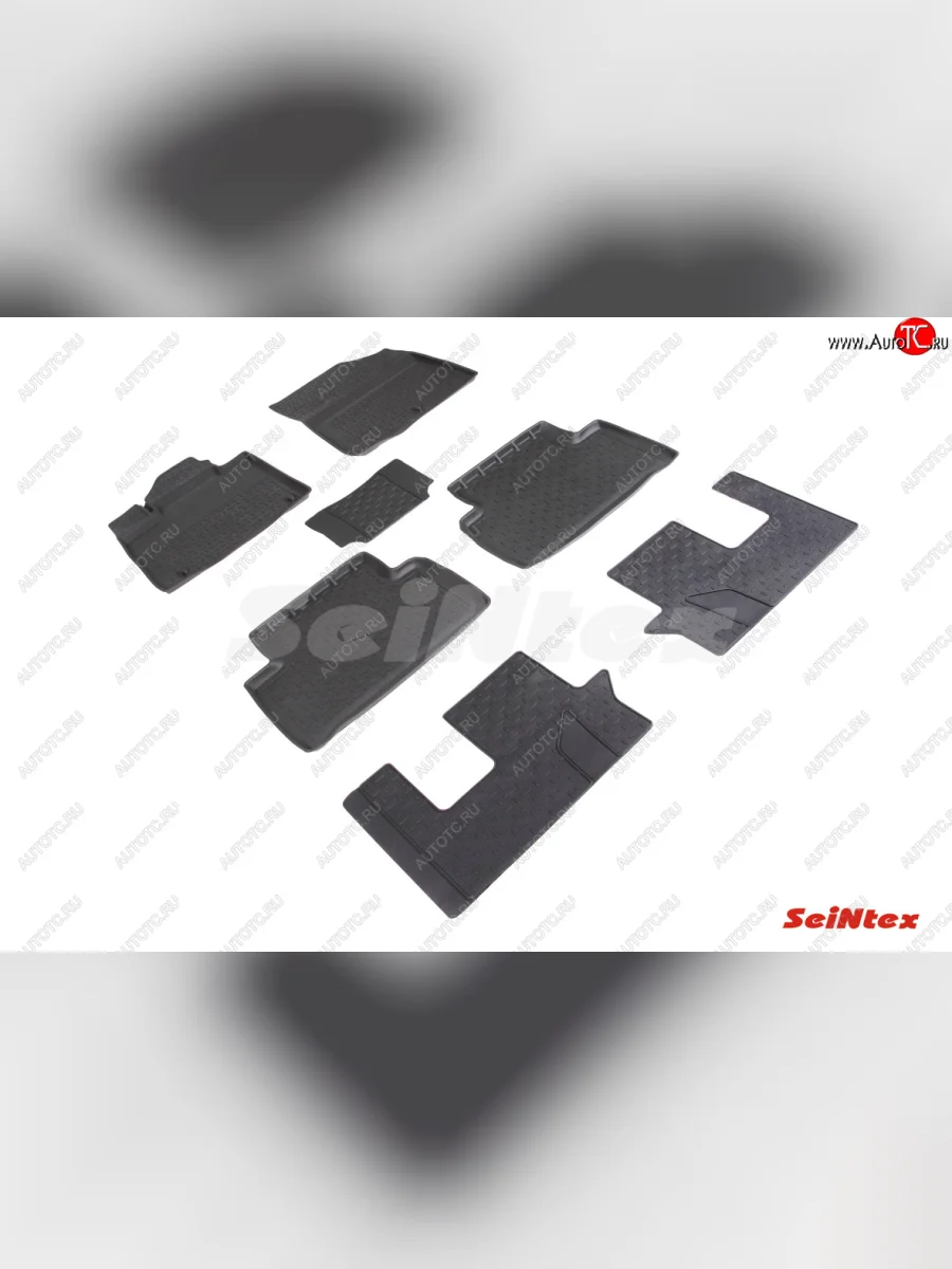 Коврики в салон SeiNtex (резина, высокий бортик)  KIA Sportage (2018-2022) 4 QL  в Самаре Самарской области