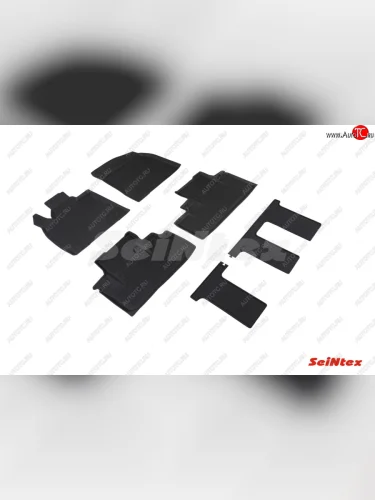 Коврики в салон SeiNtex (резина, высокий бортик) Lexus RX350L AL20 рестайлинг (2019-2022)