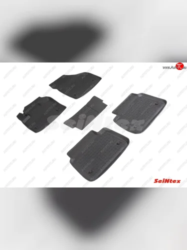 Коврики в салон SeiNtex (резина, высокий бортик) Land Rover Discovery Sport 1 L550 рестайлинг (2019-2023)