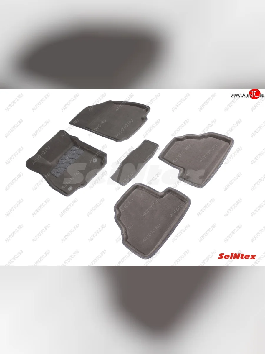 Текстильные 3D коврики в салон SEINTEX серые Opel Mokka  дорестайлинг (2012-2016)  с доставкой в г. Керчь