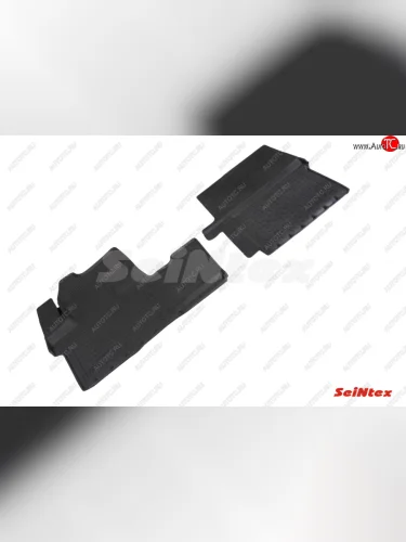 Коврики в салон SeiNtex (резина, высокий бортик) Peugeot Traveller K0 L2 дорестайлинг (2016-2024)