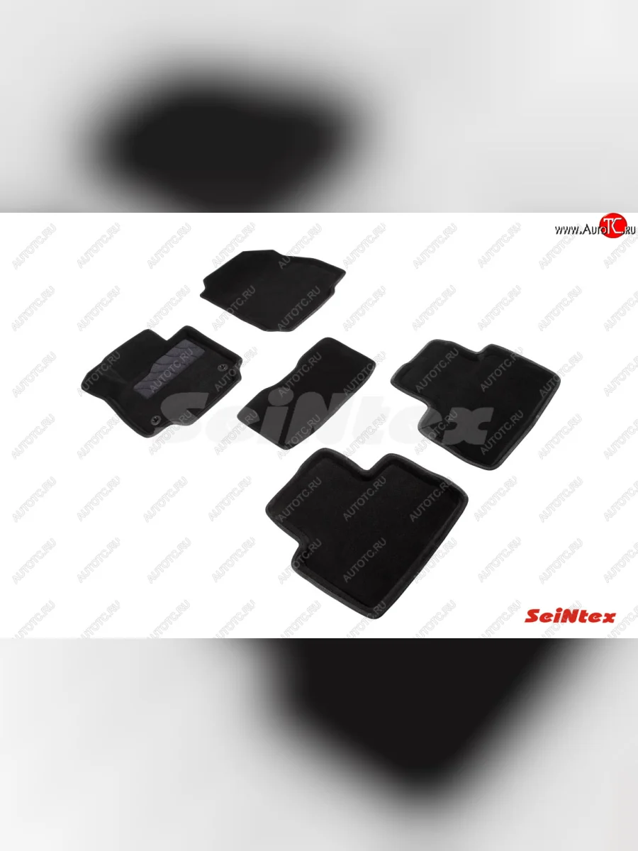 Текстильные 3D коврики в салон SEINTEX МКПП Toyota RAV4 XA50 5 дв. дорестайлинг (2018-2025)  с доставкой в г. Пермь