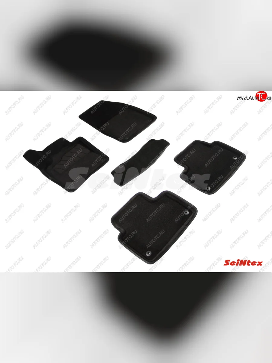 Текстильные 3D коврики в салон SEINTEX Volvo V60 (2018-2025)  в Самаре Самарской области