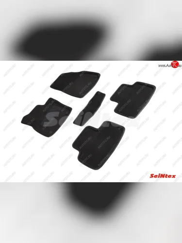 Текстильные 3D коврики в салон SEINTEX Volvo XC40 (2017-2022)