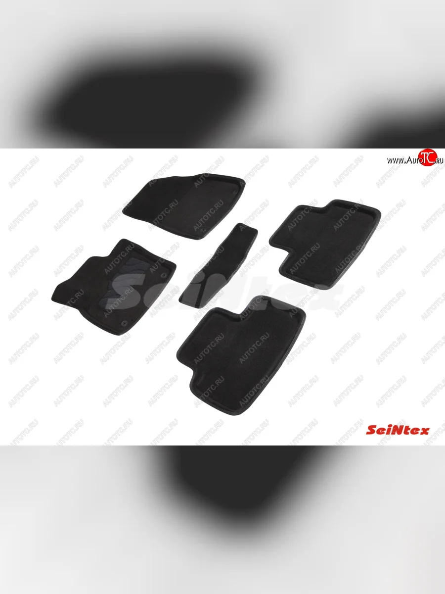 Текстильные 3D коврики в салон SEINTEX Volvo XC40 (2017-2022)  в Самаре Самарской области