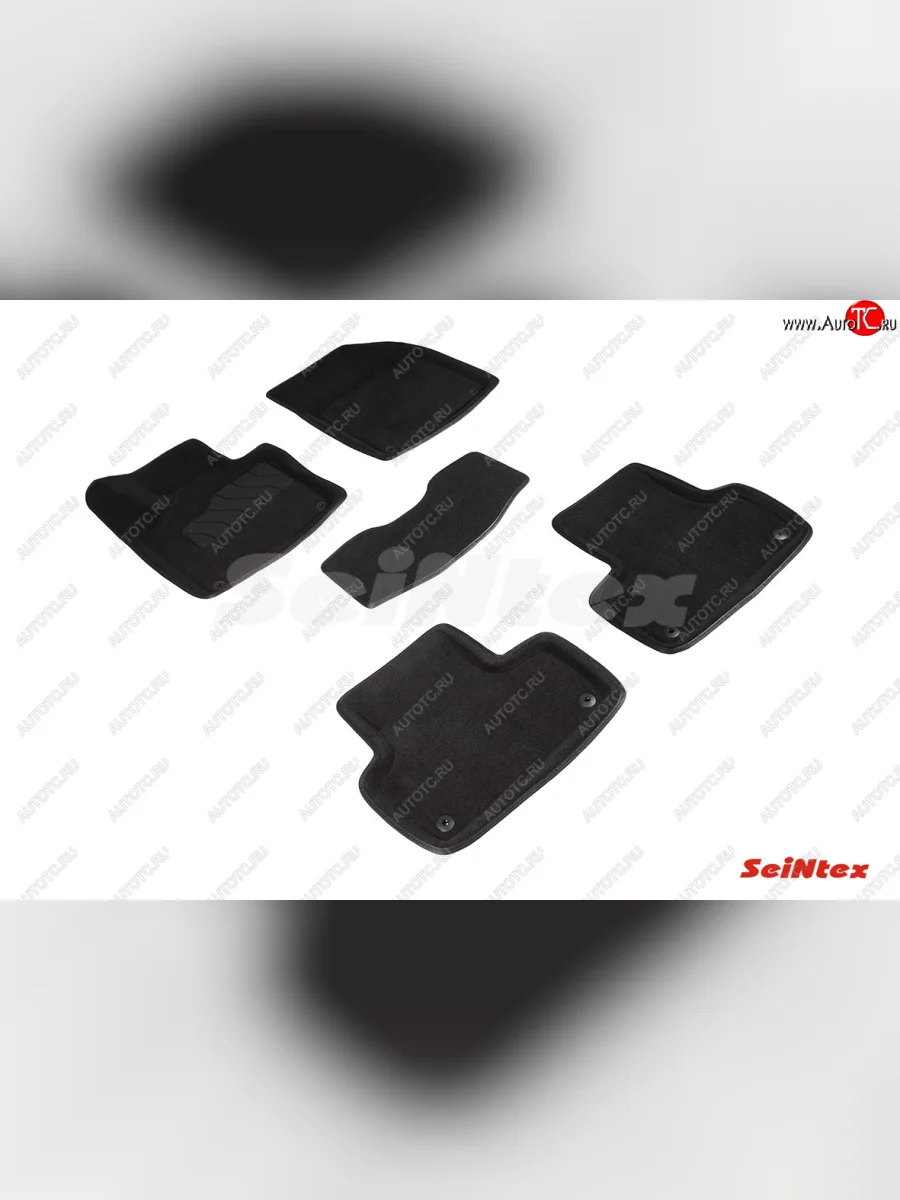 Текстильные 3D коврики в салон SEINTEX Volvo XC60 (2017-2022)  в Керчи Республика Крым