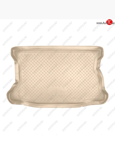 Коврик багажника Norplast Unidec (Цвет: бежевый) Honda Fit 1 GD дорестайлинг (2001-2004)