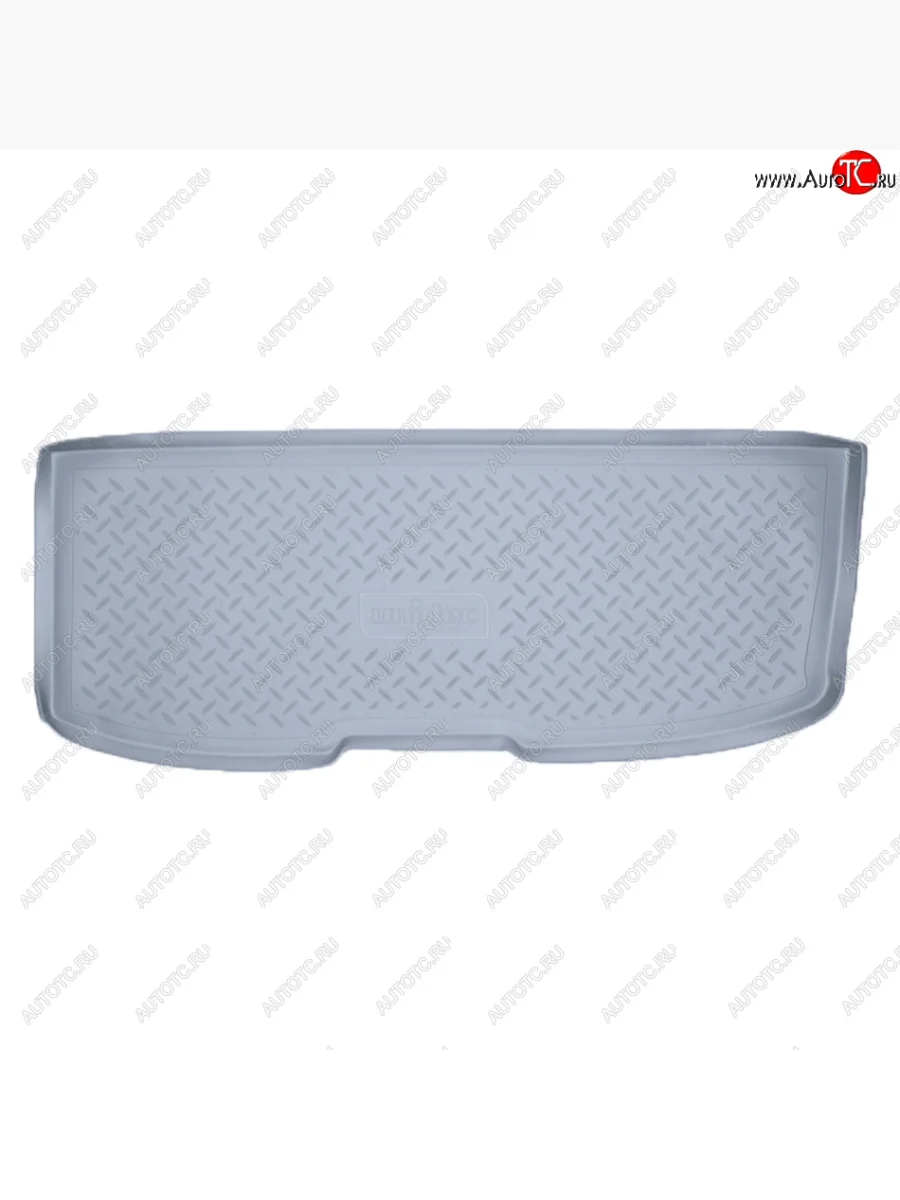 Коврик багажника Norplast Unidec (7 мест) Honda Pilot YF4 рестайлинг (2011-2015) (Цвет: серый)  в Керчи Республика Крым
