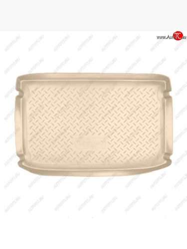 Коврик багажника Norplast Unidec (Цвет: бежевый) Hyundai Getz TB хэтчбэк 5 дв. дорестайлинг (2002-2005)