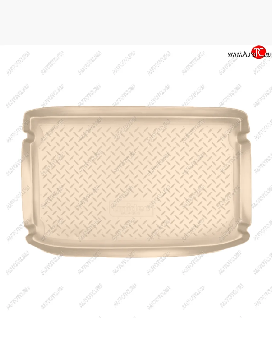 Коврик багажника Norplast Unidec Hyundai Getz TB хэтчбэк 5 дв. дорестайлинг (2002-2005) (Цвет: бежевый)  в Керчи Республика Крым
