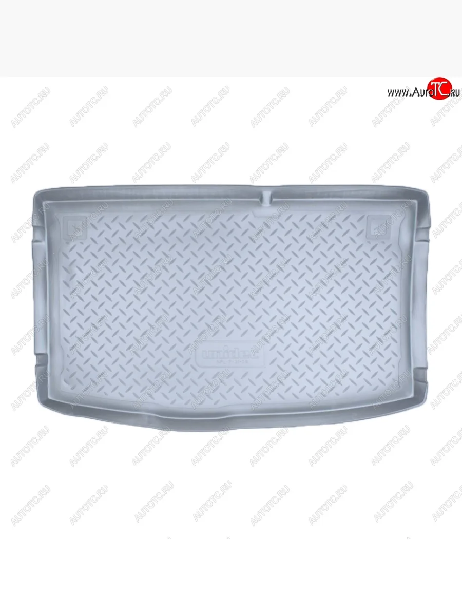 Коврик багажника Norplast Unidec Hyundai i20 PB хэтчбэк дорестайлинг (2008-2012) (Цвет: серый)  в Самаре Самарской области