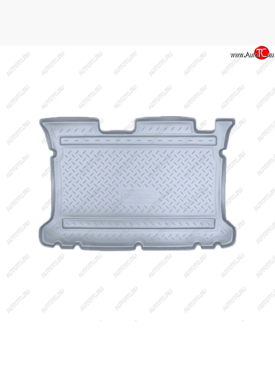 Коврик багажника Norplast Unidec Hyundai Matrix 1 FC дорестайлинг (2001-2005) (Цвет: серый)  в Керчи Республика Крым