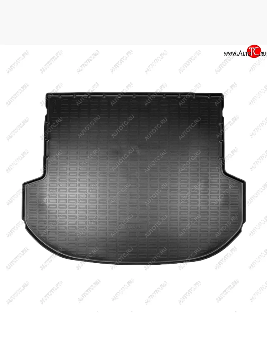 Коврик багажника Norplast Unidec (5 мест) Hyundai Santa Fe TM рестайлинг (2020-2022) (Цвет: черный)  в Керчи Республика Крым