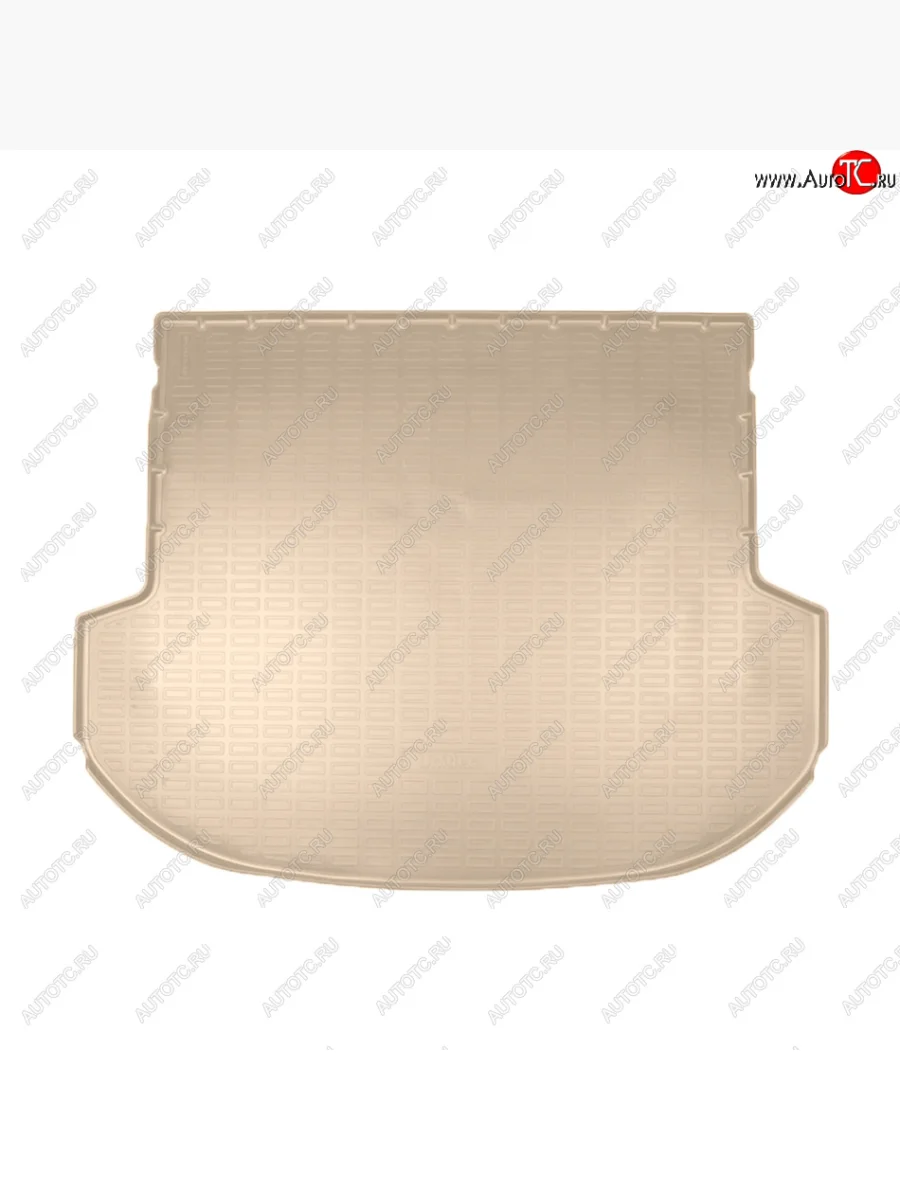 Коврик багажника Norplast Unidec (5 мест) Hyundai Santa Fe TM рестайлинг (2020-2022) (Цвет: бежевый)  в Керчи Республика Крым