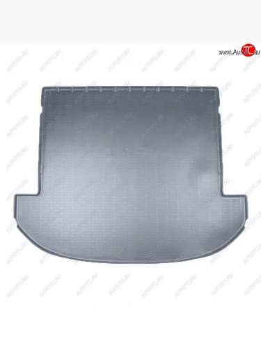 Коврик багажника Norplast Unidec (сложенный 3-й ряд, длинный) (Цвет: серый) Hyundai Santa Fe TM рестайлинг (2020-2022)