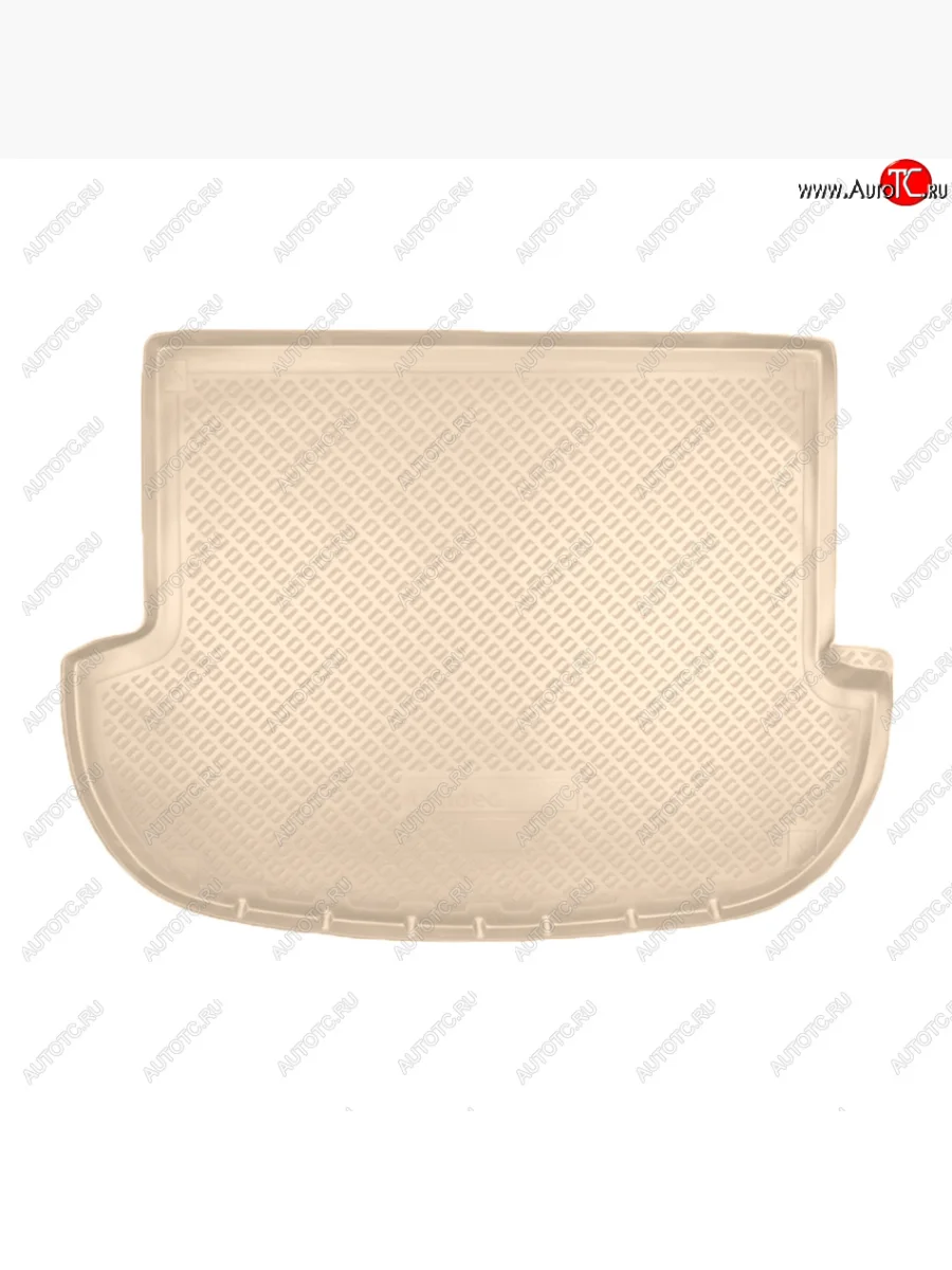 Коврик багажника Norplast Unidec Hyundai Santa Fe CM рестайлинг (2009-2012) (Цвет: бежевый)  в Керчи Республика Крым