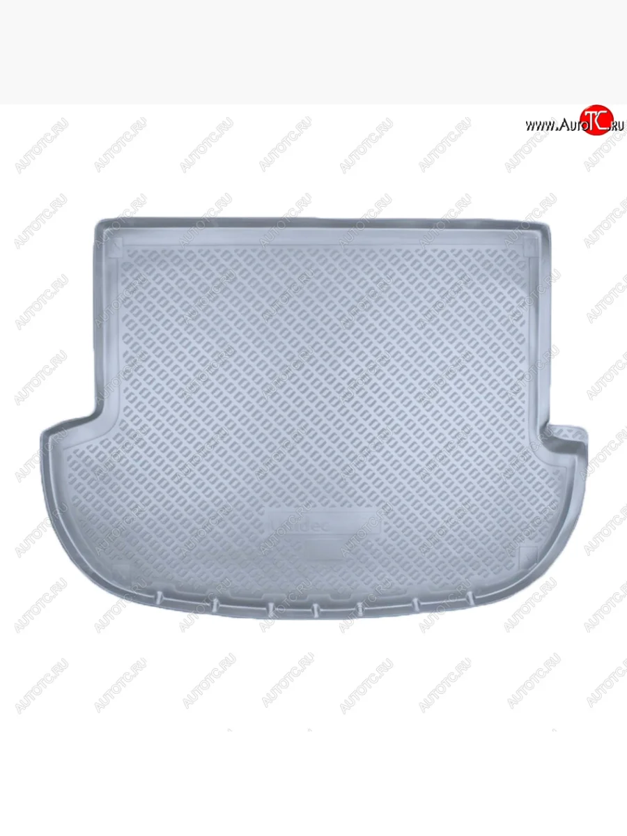 Коврик багажника Norplast Unidec Hyundai Santa Fe CM дорестайлинг (2006-2009) (Цвет: серый)  в Керчи Республика Крым