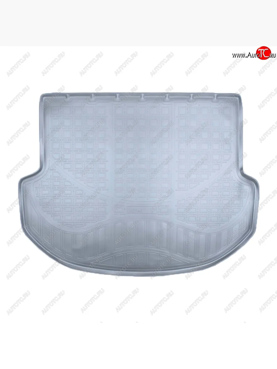 Коврик багажника Norplast Unidec (5 мест) Hyundai Santa Fe DM рестайлинг (2015-2019) (Цвет: серый)  в Самаре Самарской области