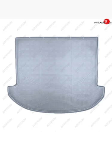 Коврик багажника Norplast Unidec (7 мест) (Цвет: серый) Hyundai Santa Fe DM дорестайлинг (2012-2016)