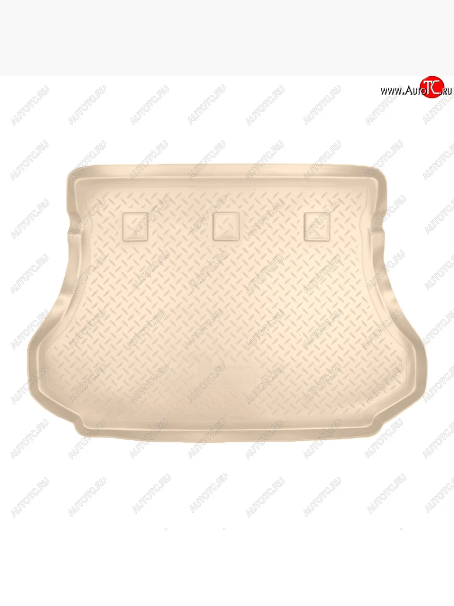 Коврик багажника Norplast Unidec Hyundai Santa Fe SM (2000-2012) (Цвет: бежевый)  в Керчи Республика Крым