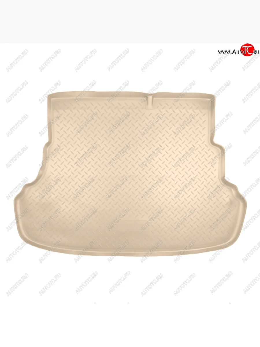 Коврик багажника Norplast Unidec (со складными сиденьями) Hyundai Solaris RBr седан дорестайлинг (2010-2014) (Цвет: бежевый)  в Керчи Республика Крым