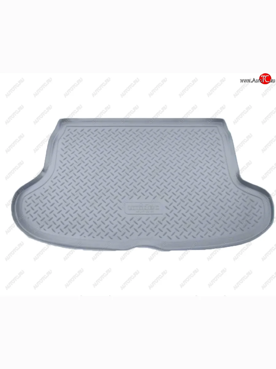 Коврик багажника (полиуретан) Element INFINITI Qx50 J50 рестайлинг (2015-2018) (Цвет: серый)  в Керчи Республика Крым