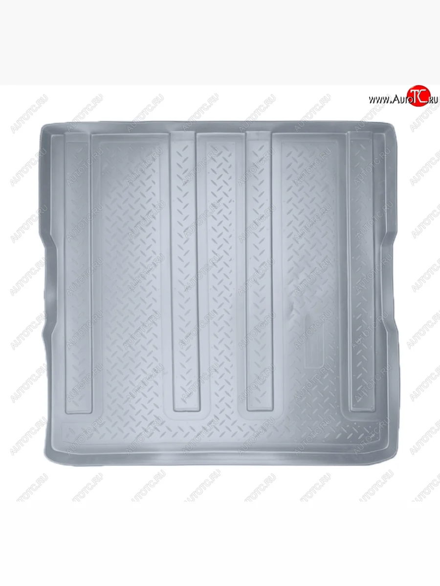 Коврик багажника Norplast Unidec KIA Carnival VQ минивэн рестайлинг (2010-2014) (Цвет: серый)  в Керчи Республика Крым