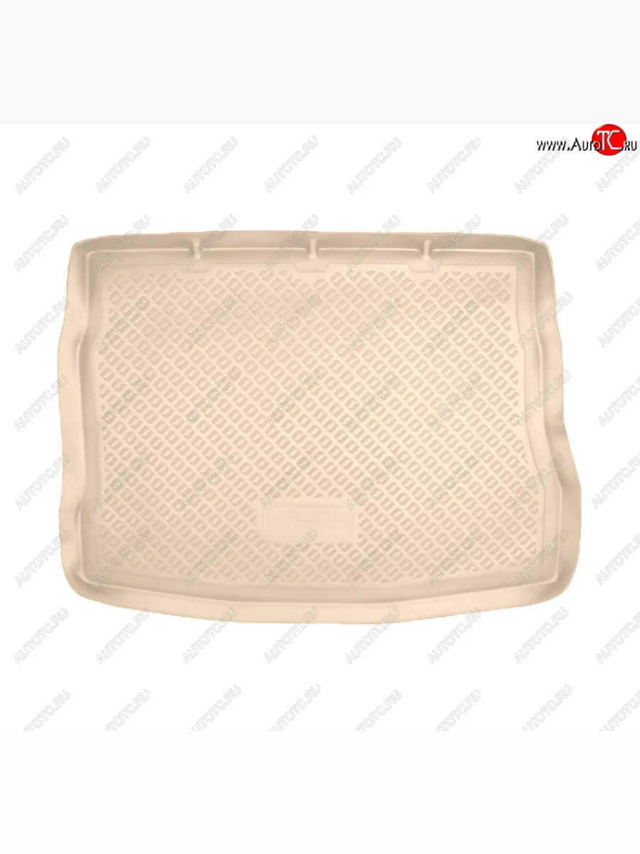 Коврик багажника Norplast Unidec KIA Ceed 1 ED рестайлинг, хэтчбэк 5 дв. (2010-2012) (Цвет: бежевый)  с доставкой в г. Керчь