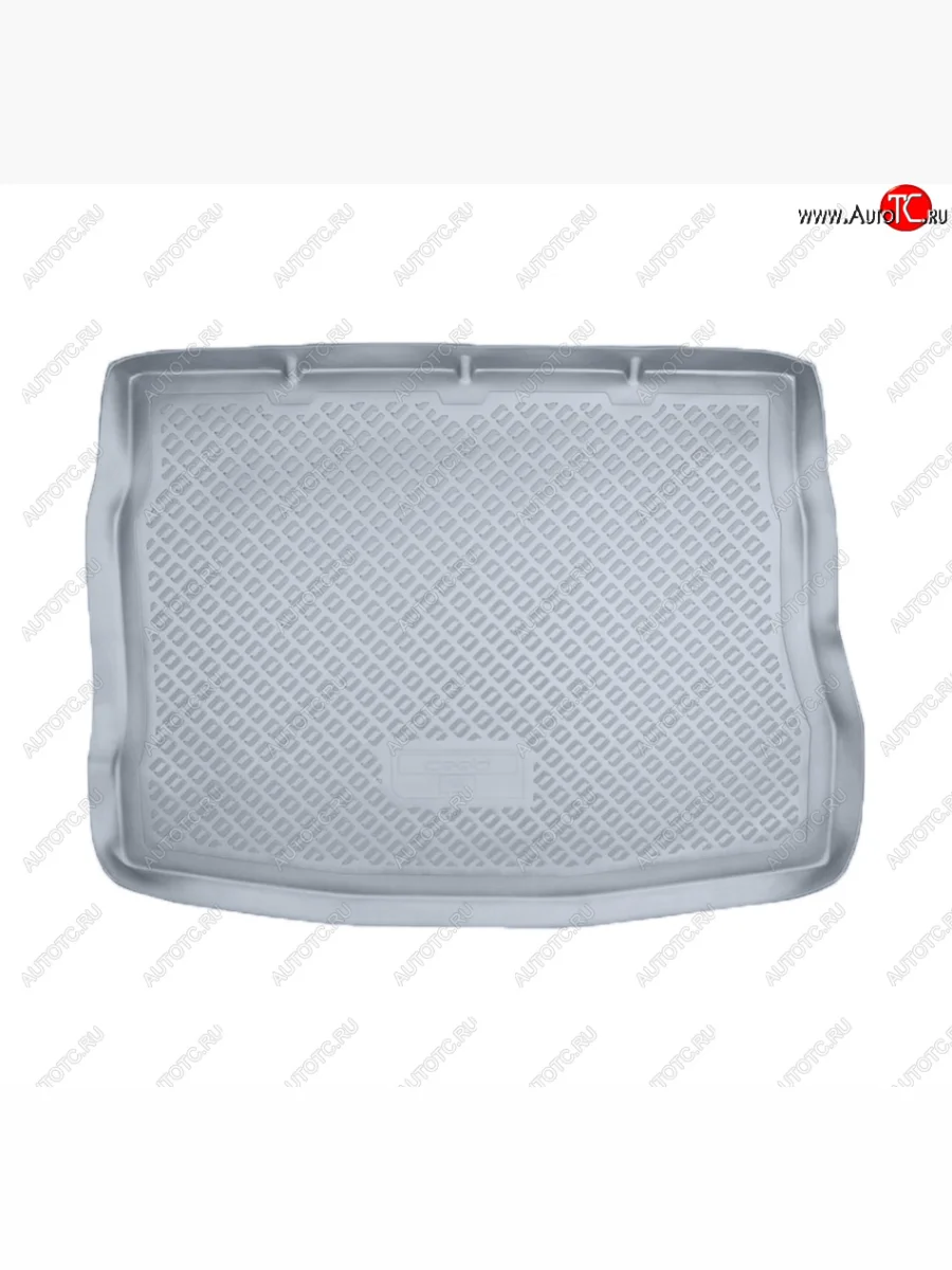 Коврик багажника Norplast Unidec KIA Ceed 1 ED рестайлинг, хэтчбэк 5 дв. (2010-2012) (Цвет: серый)  с доставкой в г. Керчь