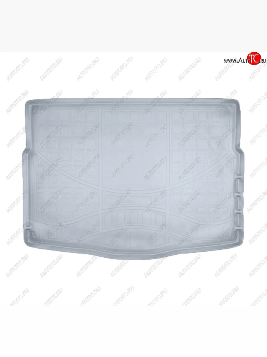 Коврик багажника Norplast Unidec KIA ProCeed 2 JD хэтчбэк 3 дв. рестайлинг (2015-2018) (Цвет: серый)  в Керчи Республика Крым