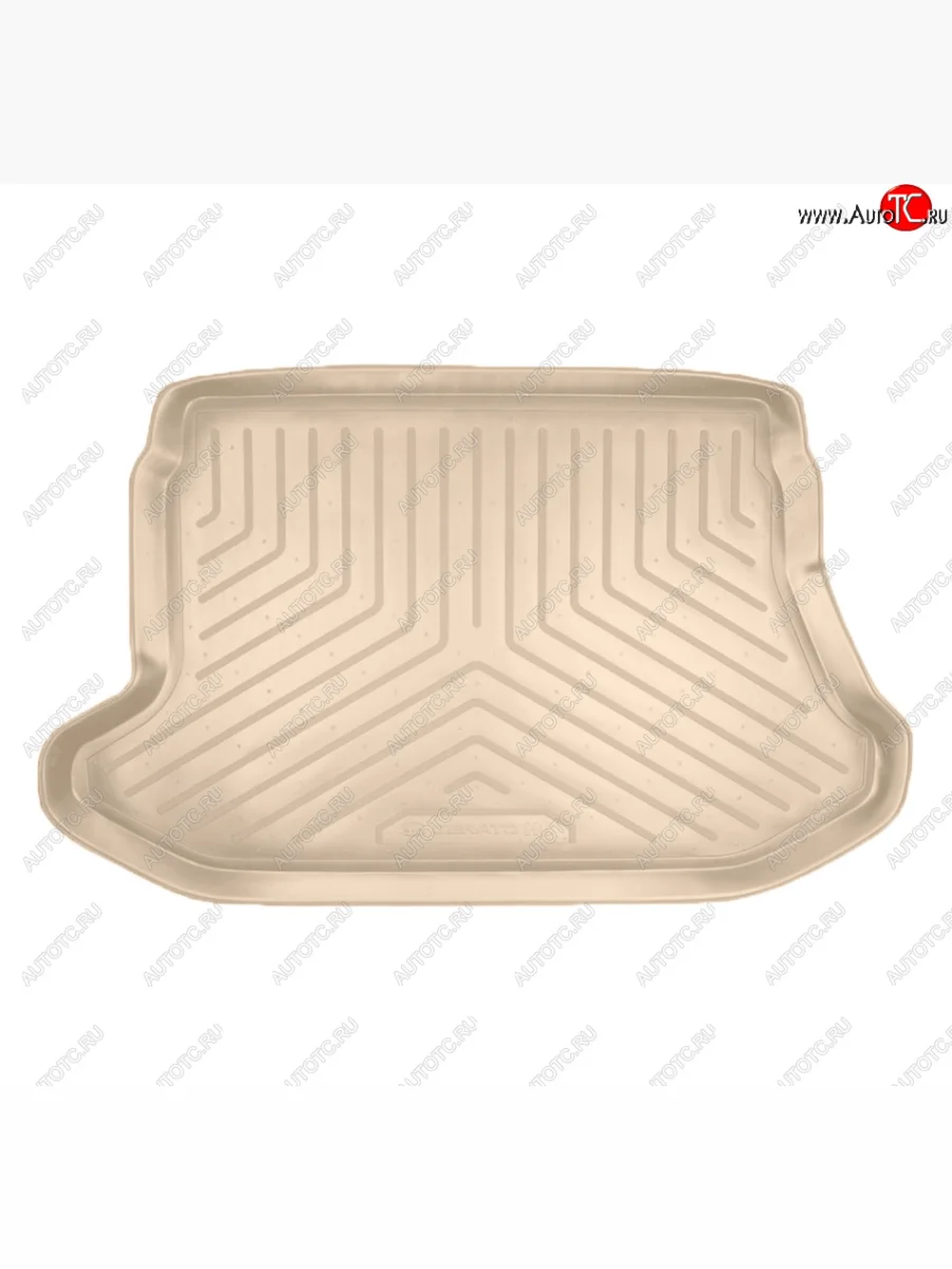 Коврик багажника Norplast Unidec KIA Cerato 1 LD хэтчбэк (2004-2007) (Цвет: бежевый)  в Керчи Республика Крым