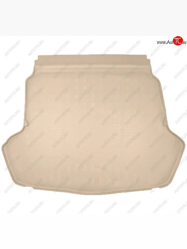 Коврик багажника Norplast Unidec (Цвет: бежевый) KIA Optima 4 JF дорестайлинг седан (2016-2018)