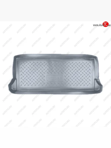 Коврик багажника Norplast Unidec (Цвет: серый) KIA Picanto 1 SA хэтчбэк 5 дв. дорестайлинг (2003-2007)