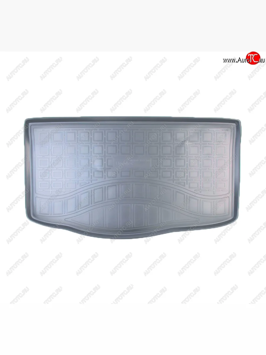 Коврик багажника Norplast Unidec KIA Picanto 3 JA хэтчбэк 5 дв. дорестайлинг (2017-2021) (Цвет: серый)  в Перми Пермском крае