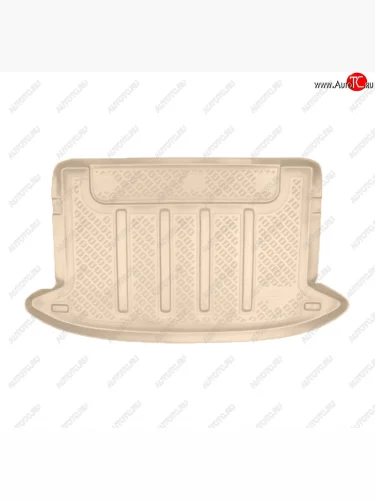 Коврик багажника Norplast Unidec (Цвет: бежевый) KIA Rio 2 JB дорестайлинг, хэтчбэк 5 дв. (2005-2009)