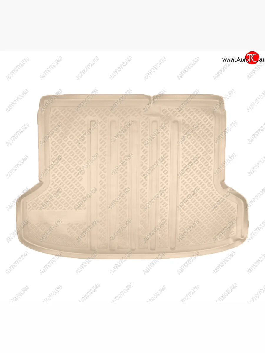 Коврик багажника Norplast Unidec KIA Rio 2 JB дорестайлинг седан (2005-2009) (Цвет: бежевый)  в Самаре Самарской области