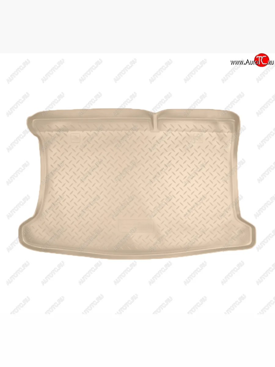 Коврик багажника Norplast Unidec KIA Rio 3 QB хэтчбек 5 дв. рестайлинг (2015-2017) (Цвет: бежевый)  в Керчи Республика Крым