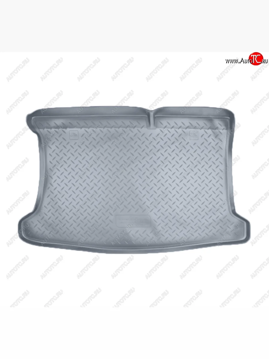 Коврик багажника Norplast Unidec KIA Rio 3 QB хэтчбек 5 дв. рестайлинг (2015-2017) (Цвет: серый)  в Самаре Самарской области