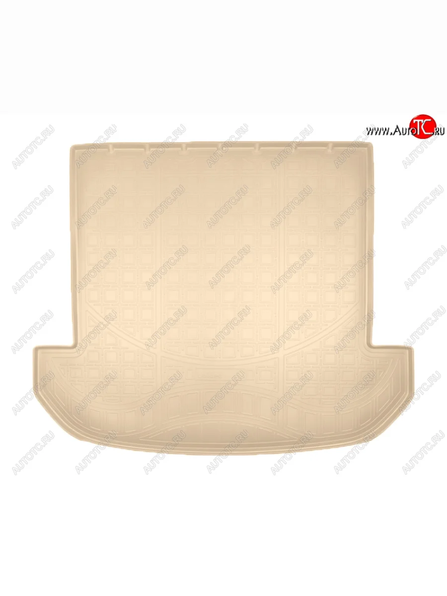 Коврик в багажник Norplast Unidec (7 мест сложенный 3-ий ряд KIA Sorento UM/Prime рестайлинг (2018-2020) (Цвет: бежевый)  в Перми Пермском крае