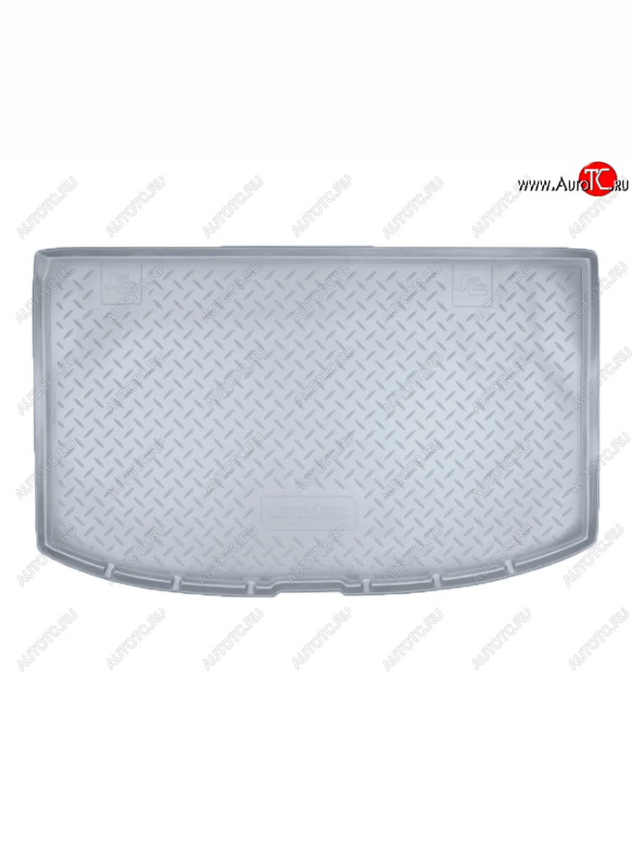 Коврик багажника Norplast Unidec KIA Venga рестайлинг (2015-2025) (Цвет: серый)  в Перми Пермском крае