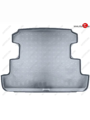 Коврик багажника (с 2016 г.) Norplast Unidec (Цвет: серый) Лада ВАЗ нива 4х4 2131 5 дв. дорестайлинг (1993-2019)