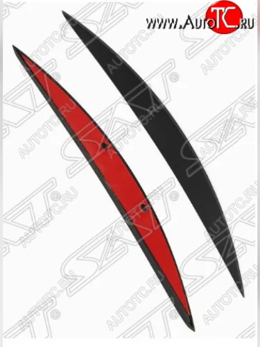 Правая накладка арки (задняя на дверь) SAT KIA Rio X-line (2017-2021)