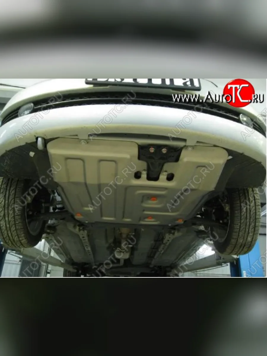 Защита картера двигателя и КПП ALFECO Vortex Estina (2008-2012) (Сталь 2 мм)  в Керчи Республика Крым