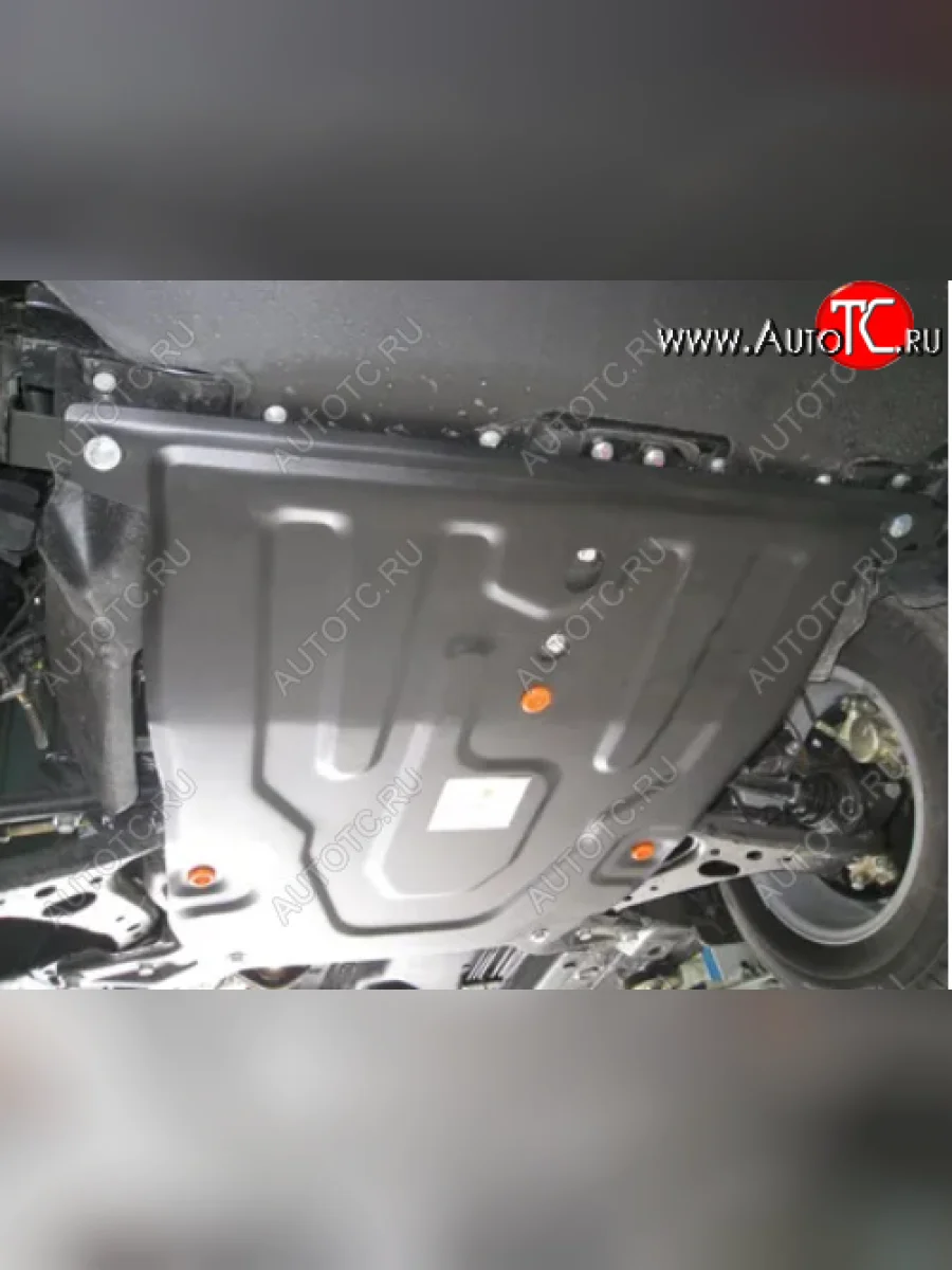 Защита картера двигателя и КПП (V-2,4) Alfeco Chery Tiggo T11 дорестайлинг (2005-2013) (Сталь 2 мм)  с доставкой в г. Керчь