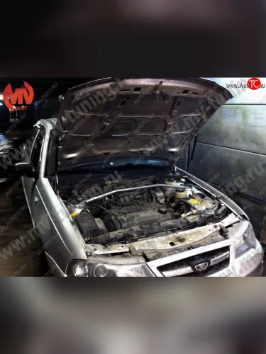 Растяжка (распорка) передних стоек регулир. MV-Tuning Daewoo Nexia  рестайлинг (2008-2015)