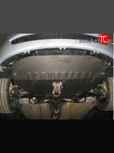 Защита картера двигателя и КПП (V-1,5) Alfeco (Сталь 2 мм) Chery Very (2011-2016)