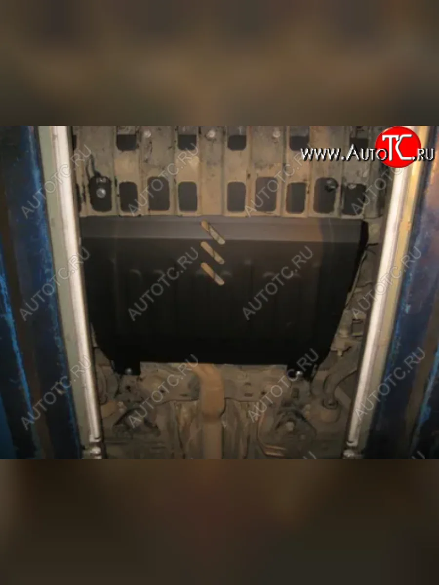 Защита картера двигателя и КПП (V-3,5, 249 л.с.) Alfeco Ford Explorer U502 1-ый рестайлинг, 5 дв. (2015-2018) (Сталь 2 мм)  в Керчи Республика Крым